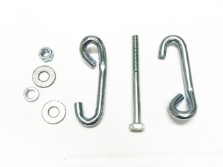 Tube Clamp Package - EF (Includes clamps, nut, washer, bolt.)